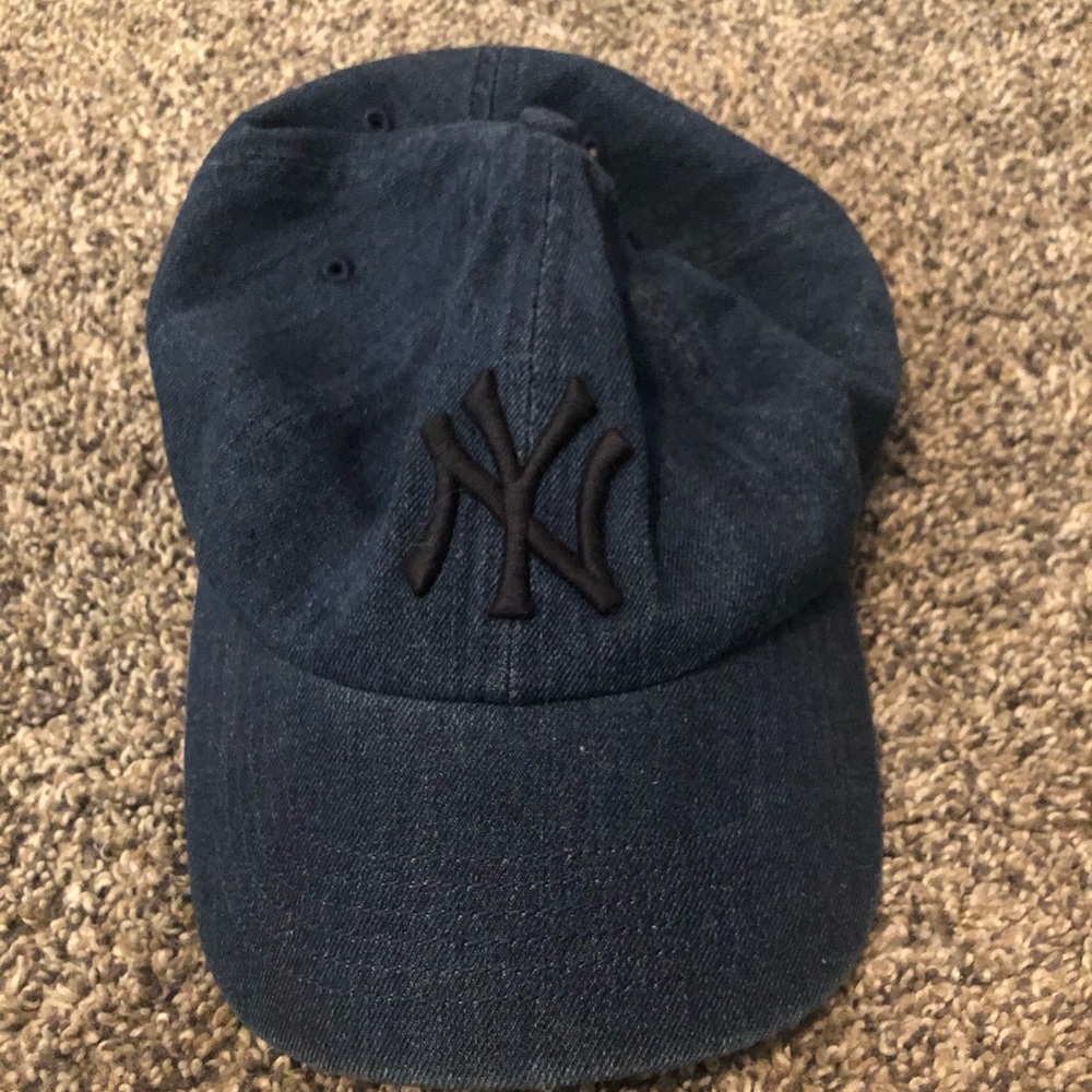 Yankees denim ball cap